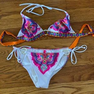 Size medium Victoria secret paisley bikini